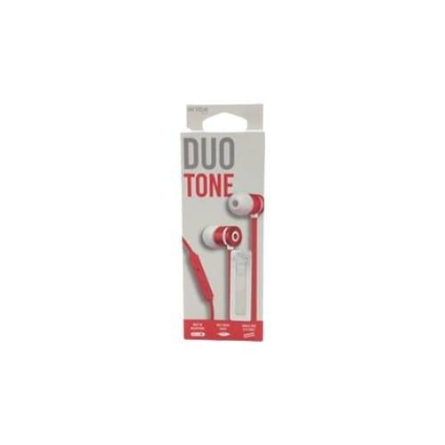 Vibe Sound Duo Tone Earbuds With Mic (3.2 oz)