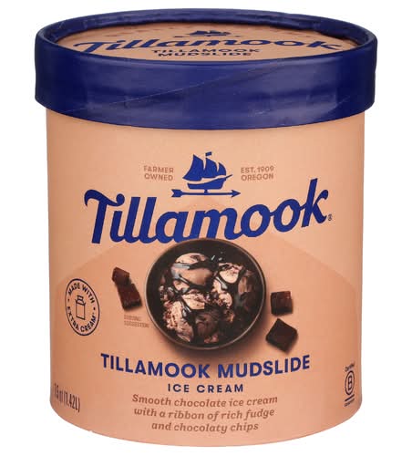Tillamook Mudslide Ice Cream