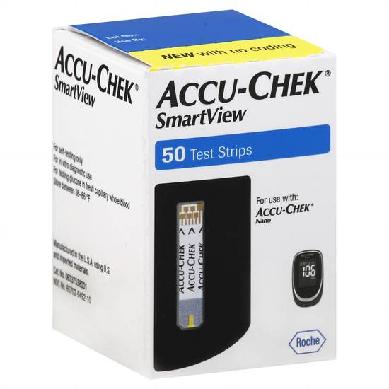 Accu-Chek Roche Smartview Test Strips (50 ct)