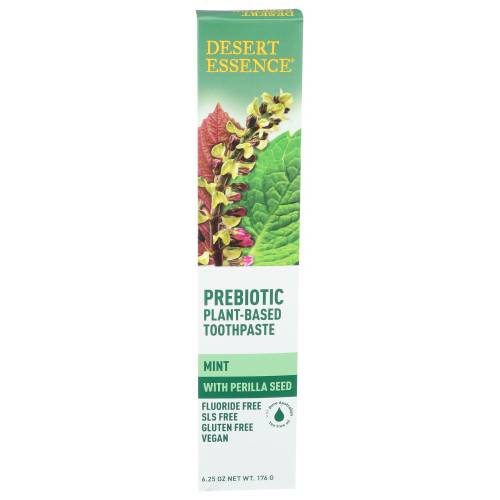 Desert Essence Mint Prebiotic Plant-Based Toothpaste