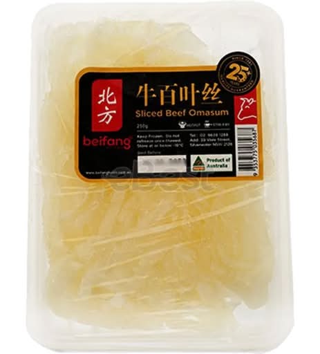 Bei Fang Sliced Beef Omasum 250g