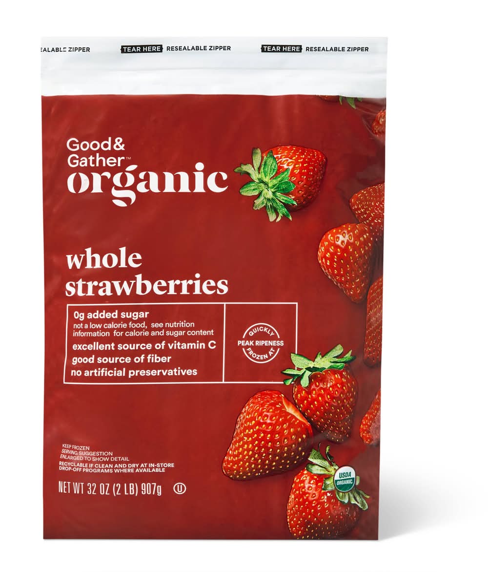 Good & Gather Organic Whole Strawberries (32 oz)