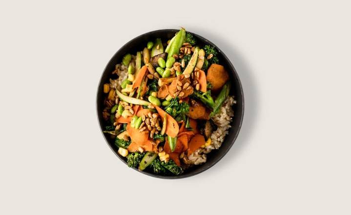 Bowl de verduras al Wok