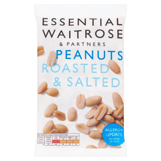 Waitrose Essential Roasted & Salted Peanuts