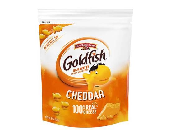 Order Goldfish Cheddar Bag 8oz food online from Chevron Extramile store, Antioch on bringmethat.com