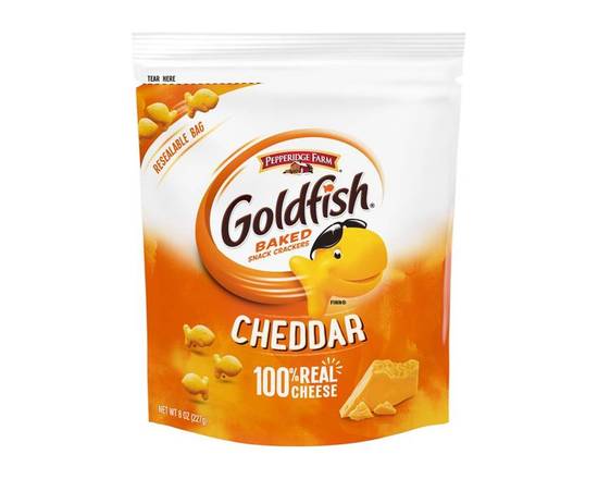 Order Goldfish Cheddar Bag 8oz food online from Chevron Extramile store, Everett on bringmethat.com