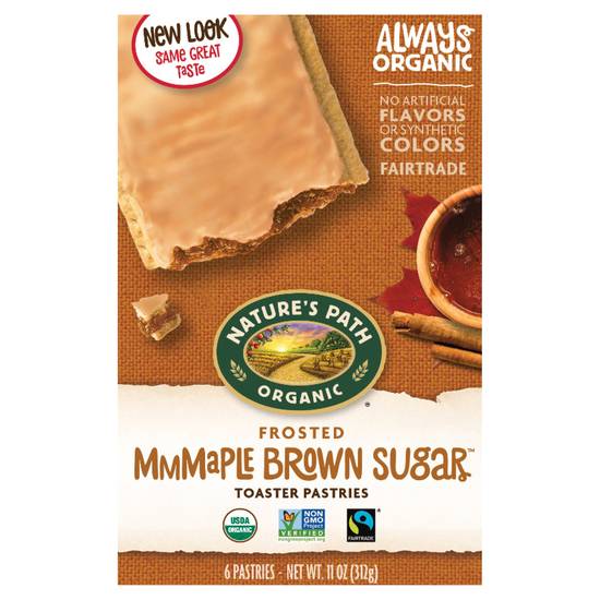 Nature's Path Maple Brown Sugar Pastries (6 pastries)