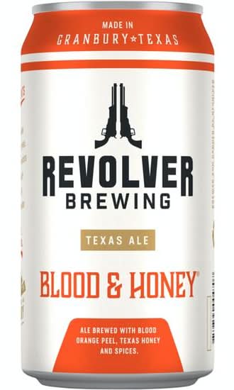 Revolver Brewing Blood & Honey Texas Ale Beer (12 x 12 fl oz)