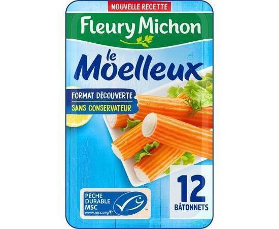 Fleury Michon - Le moelleux bâtonnets de surimi msc (12 pièces)