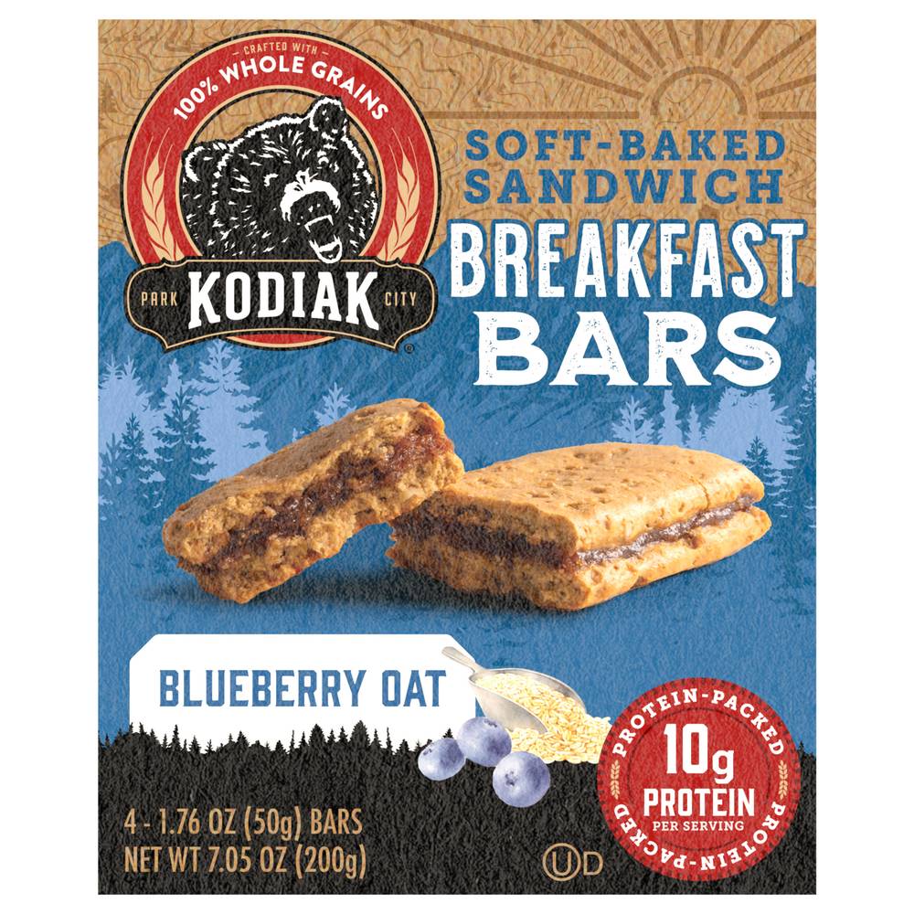 Kodiak Breakfast Bar Blueberry Oat (7.05 oz)