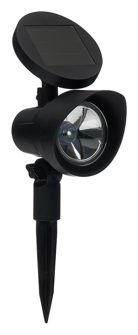 Solar Powered Garden Spotlight Stake