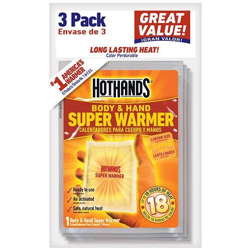 HotHands Body/Hand Super Warmers - 3.0 ea