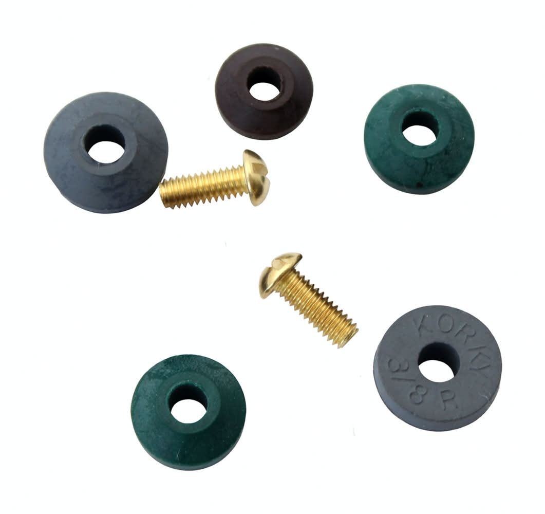 ACE .1 In. D Rubber Beveled Faucet Washer Assortment 9 Pk