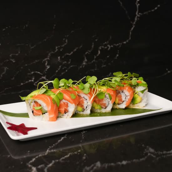 Salmon Dragon Roll
