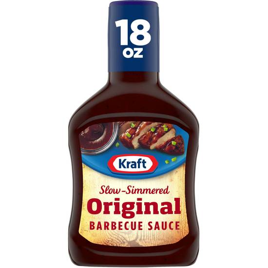 Kraft Original Slow-Simmered Barbecue Sauce and Dip Bottle