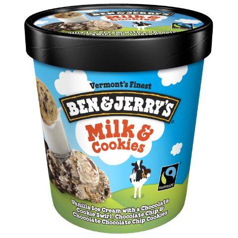 Ben & Jerry's Milk & Cookies 16oz