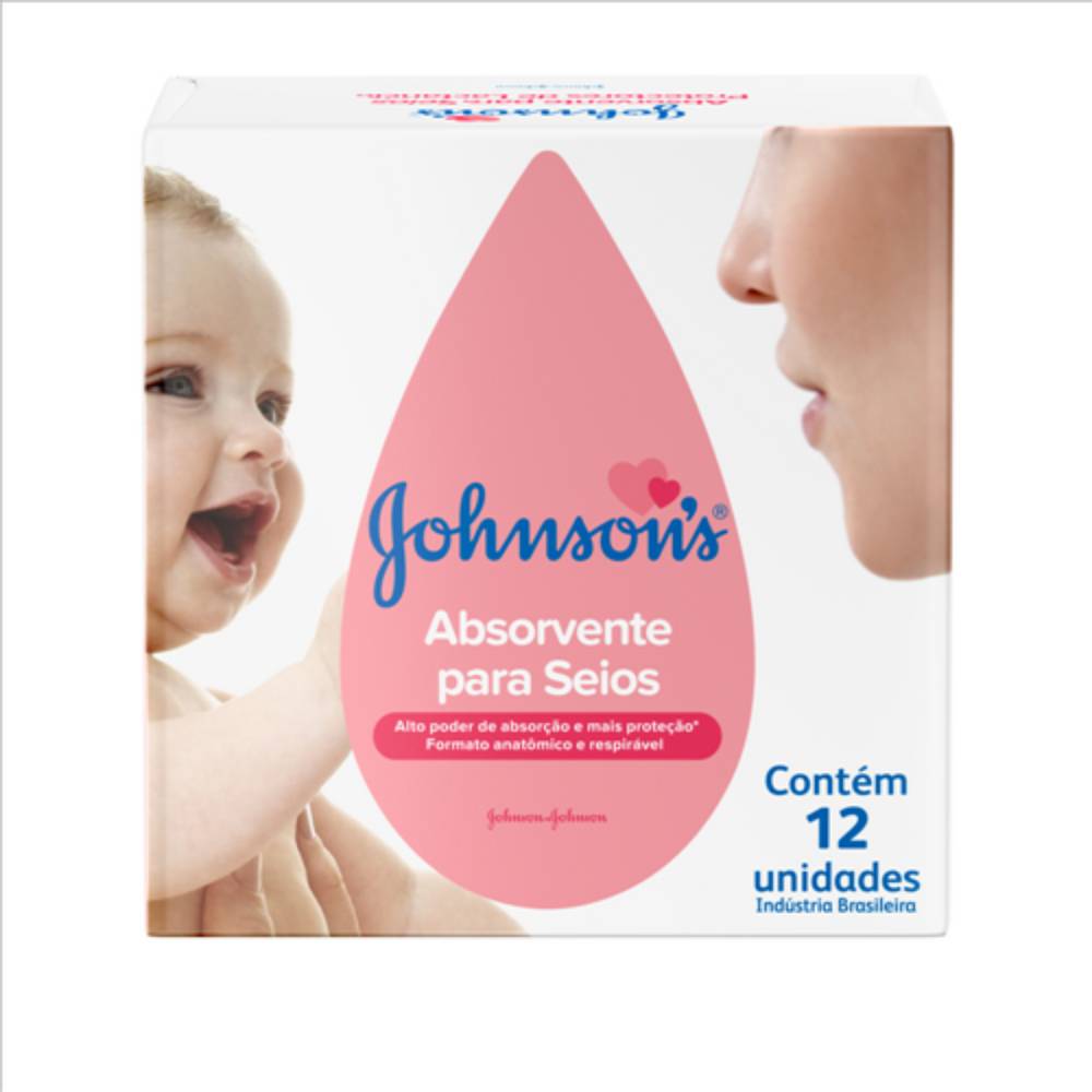 Johnson & johnson absorventes para seios (12 unidades)