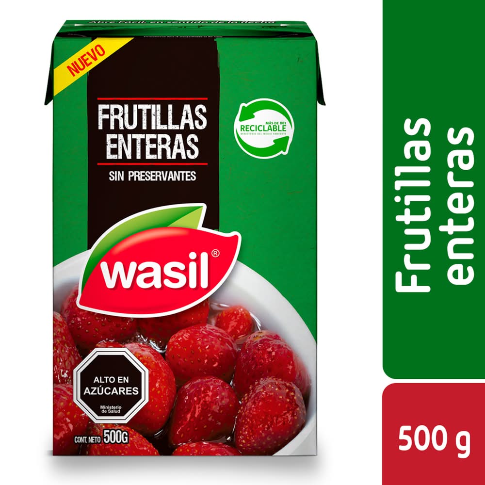 Wasil · Frutillas enteras (500 g)