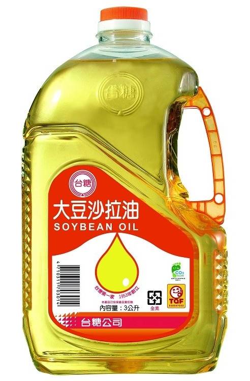 台糖大豆沙拉油 3L/瓶#206888