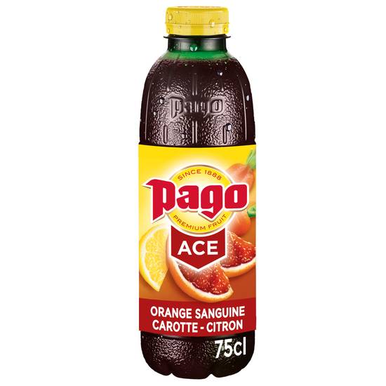 Pago - Boisson ace orange sanguine carotte (750 ml)