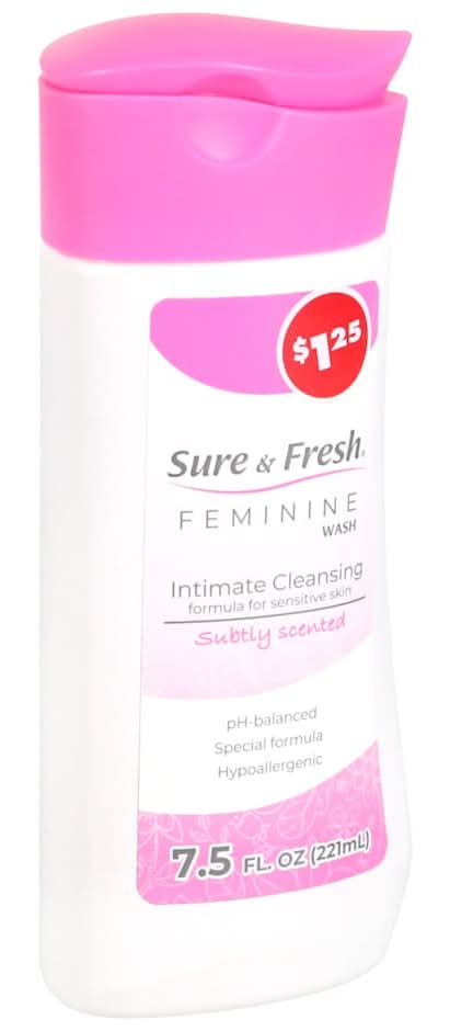 Generic Sure & Free Feminine Wash, Subtly (7.5 fl oz)