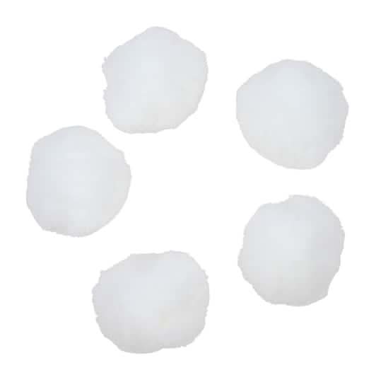 Creatology Pom Poms, White (20 ct)