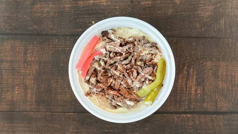 Hummas with Meat