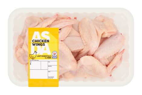 Just Essentials by ASDA Chicken Wings (1.1kg)