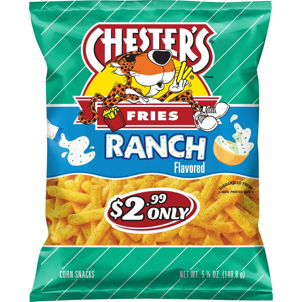Chester's Fries Corn and Potato Snacks (ranch)