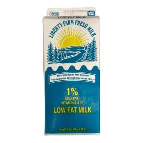 Liberty Farm Fresh 1% Low Fat Milk (1.89 L)