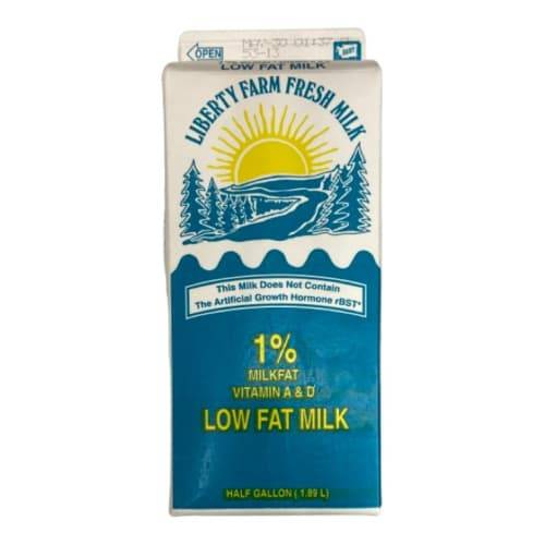Liberty Farm Fresh 1% Low Fat Milk