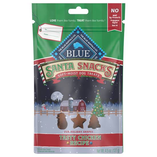 Blue Buffalo Santa Snacks Soft-Moist Treats