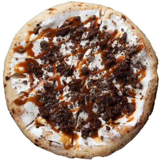 Pizza Brownie Caramel