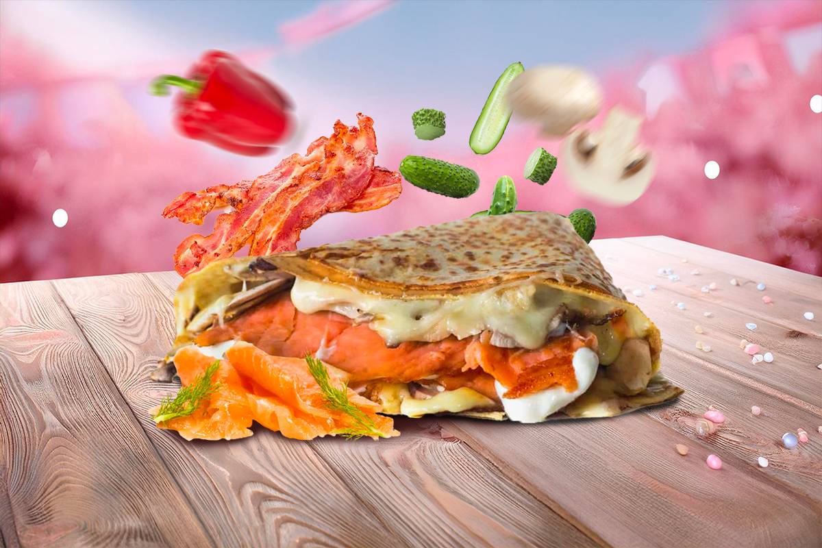 Composez votre crêpe salée