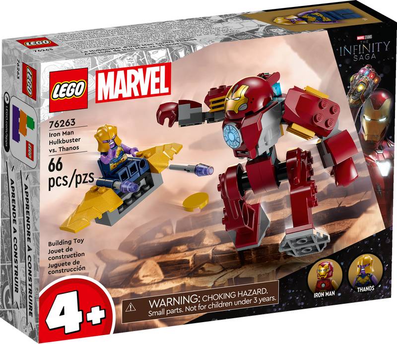 Marvel iron man hulkbuster vs thanos 76263