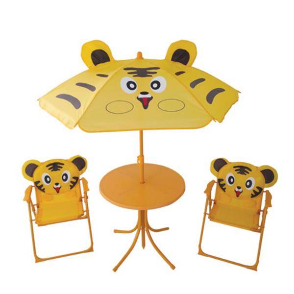 Children's Tiger Design Steel Patio Set (Delivery options available. See item details.)