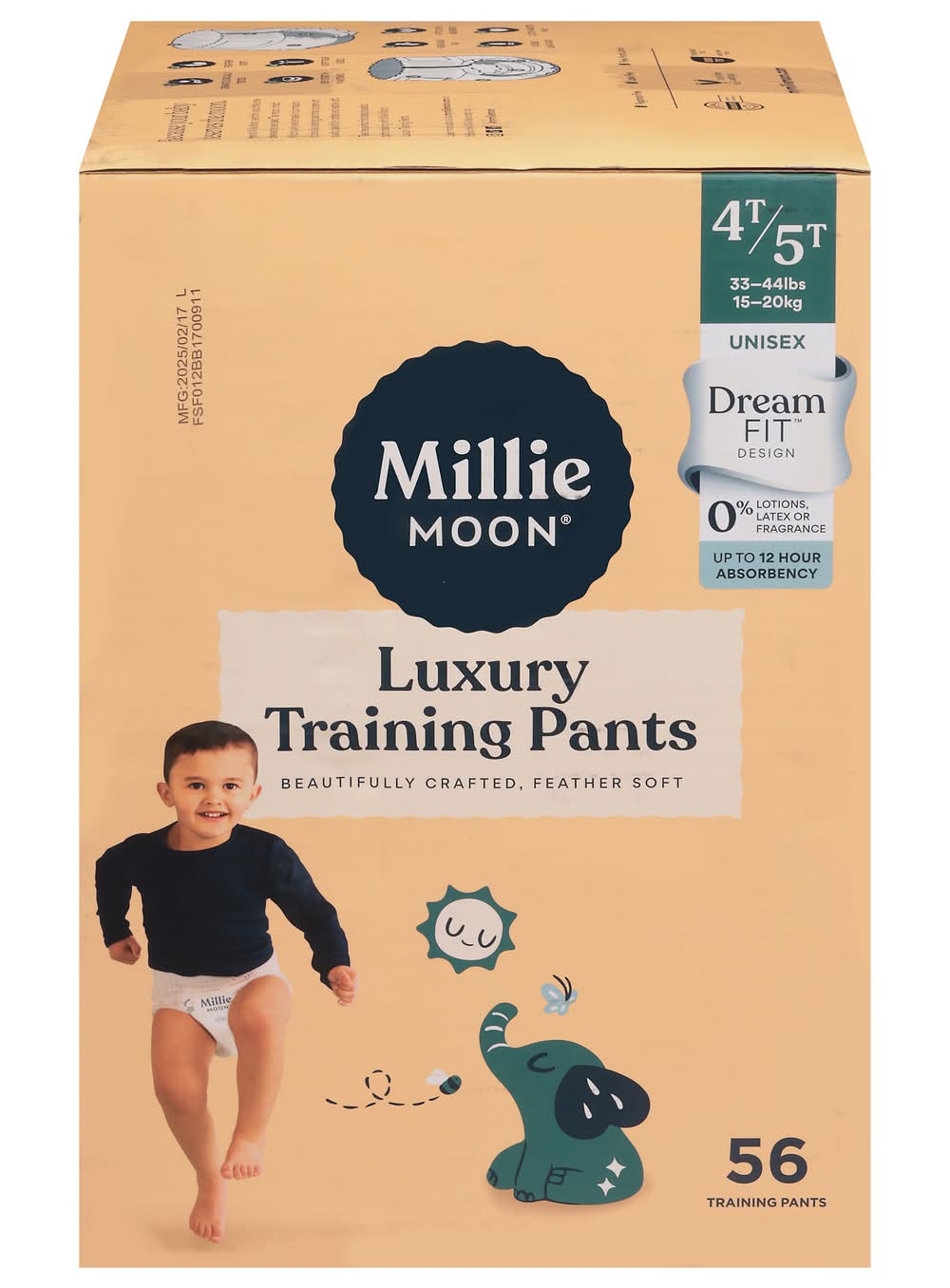 Millie Moon Disposable Training Pants - 4t-5t (56 ct)