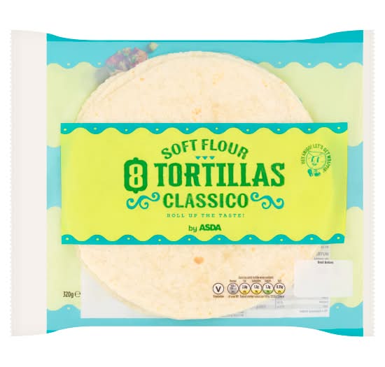 ASDA Tortillas Plain (320g)