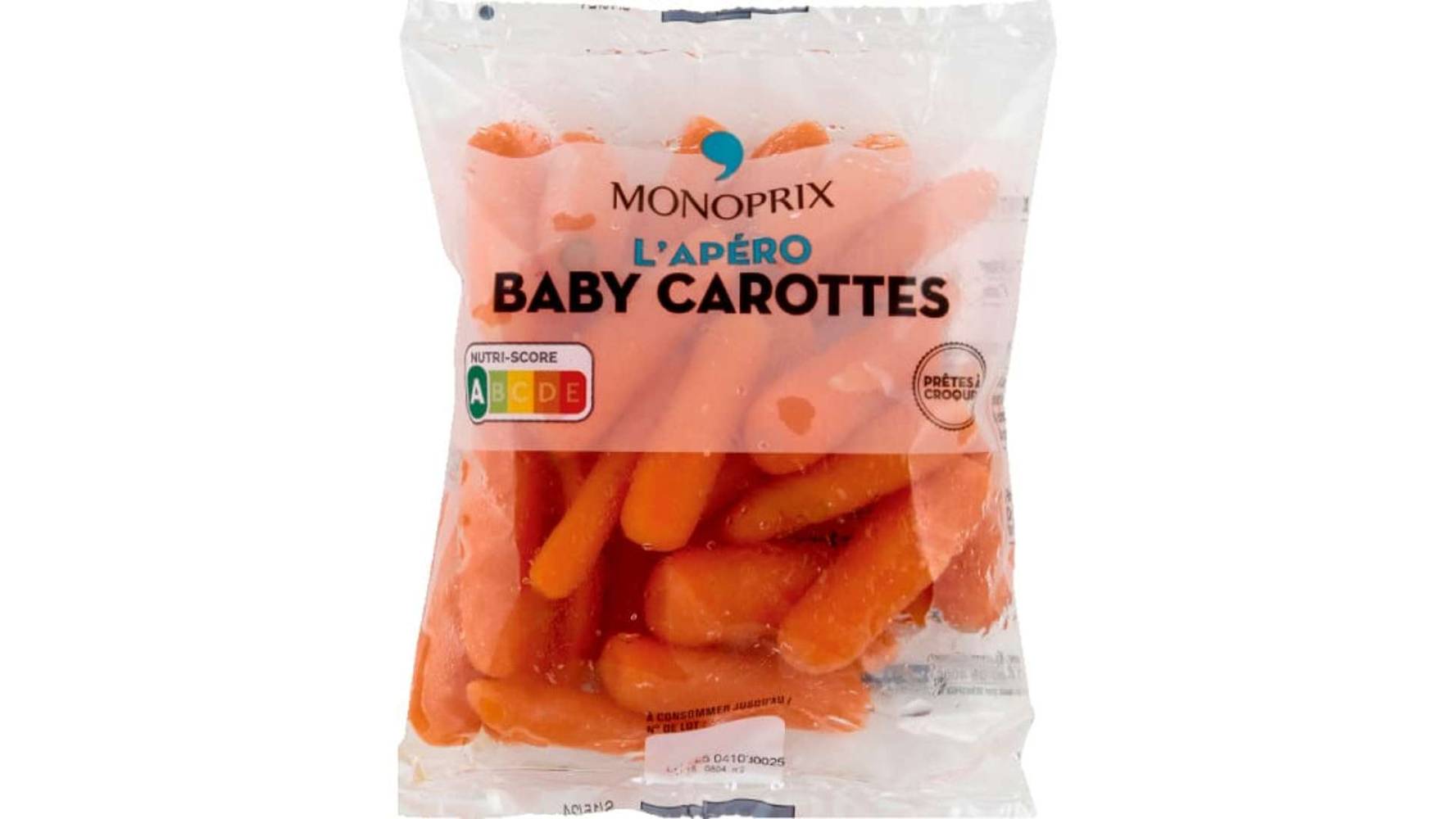 Monoprix Baby carottes Le paquet de 250g