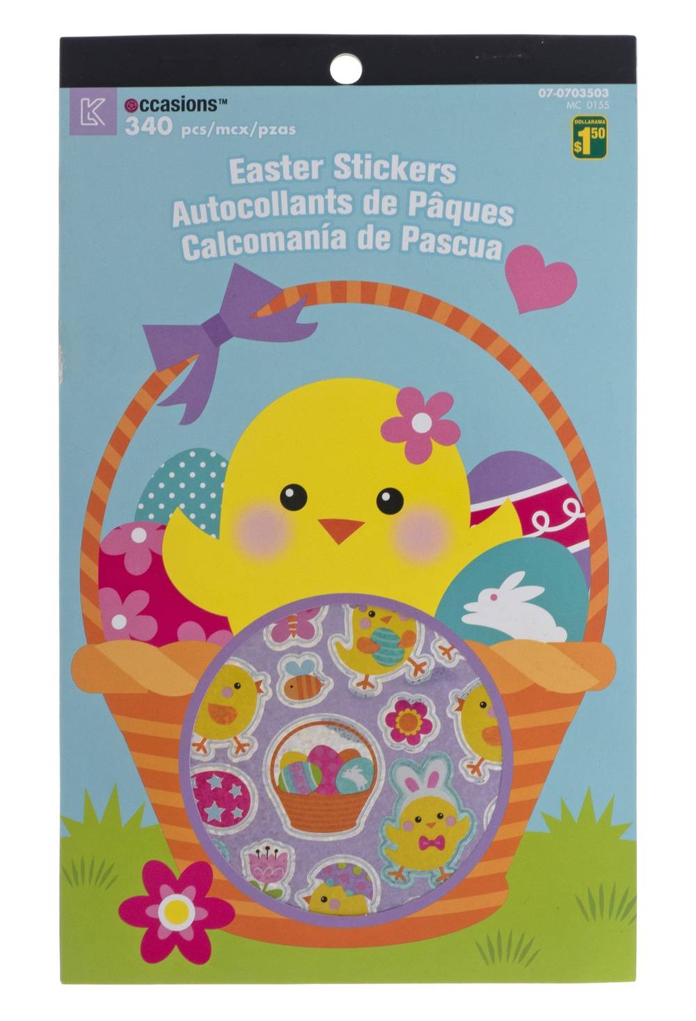 Easter Book Of Stickers, Assorted (340 ct)