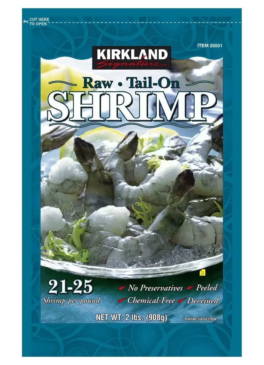 カークランドシグネチャー 冷凍生エビ