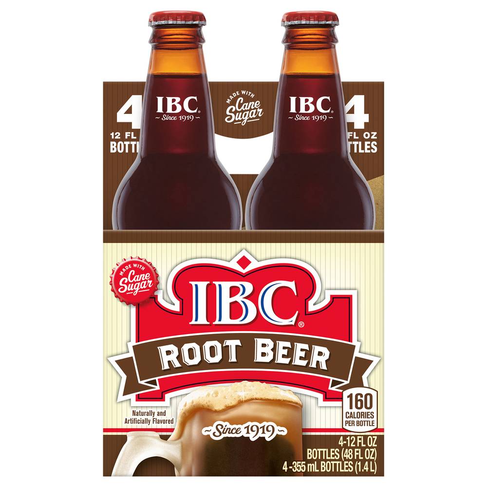 Ibc Root Beer (4 ct, 12 fl oz)