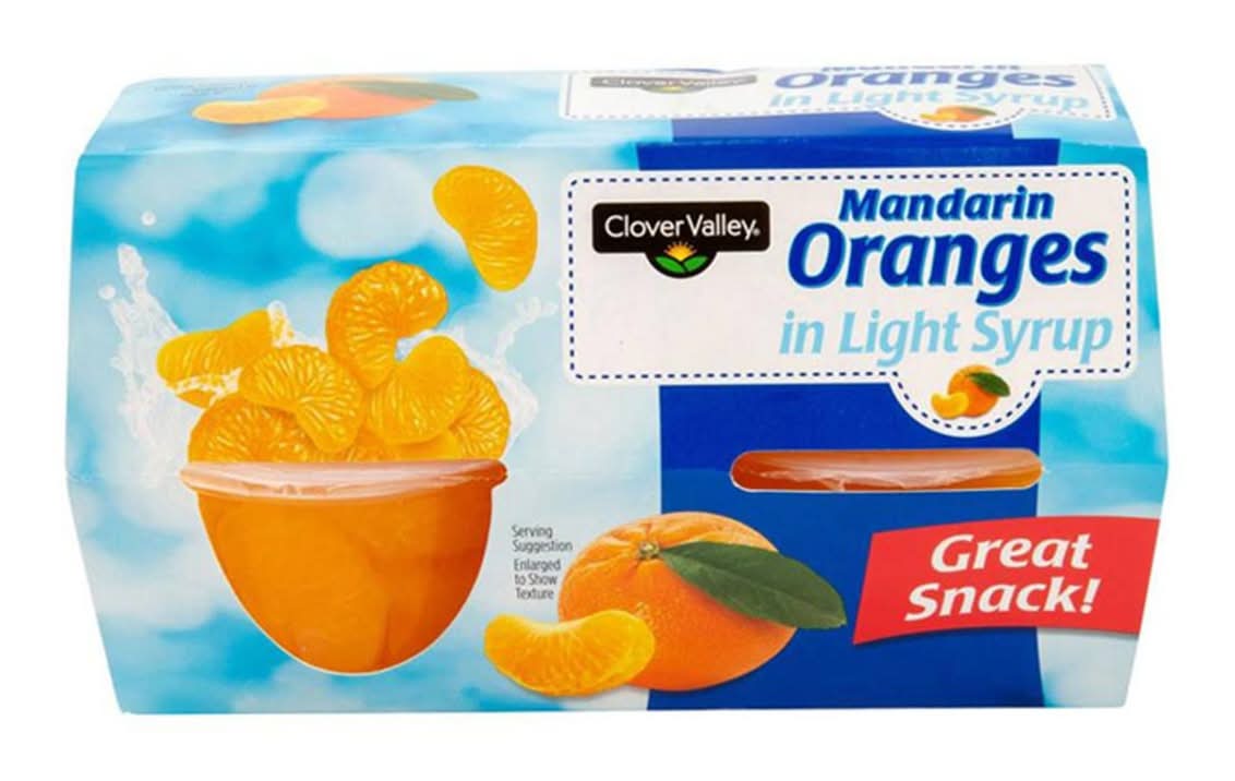 Clover Valley Mandarin Oranges 16 Oz