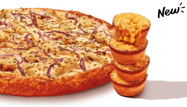 BBQ Blast Chicken Pizza with Crazy Puffs™ Bundle