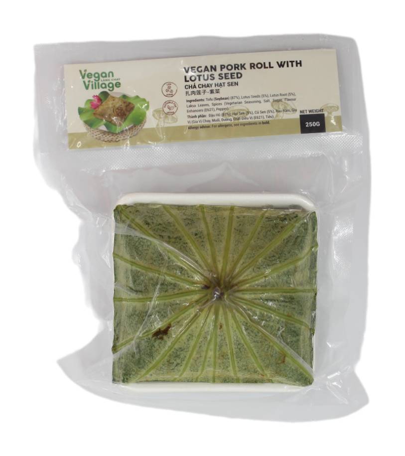 Vegan Village Pork Roll With Lotus Seed (250g)
