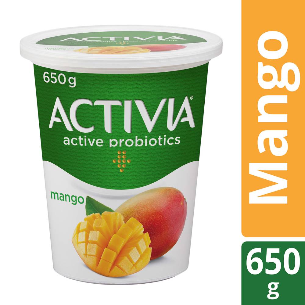 Activia Mango Yogurt With Probiotics (650 g)