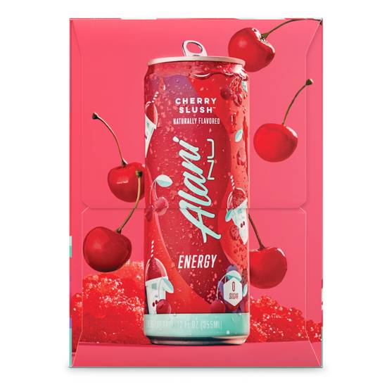 Alani Nu Sugar-Free Energy Drink - Cherry Slush, 12 fl oz, 6 pk