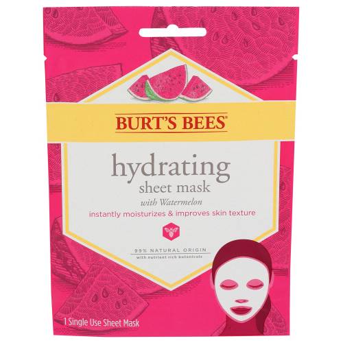 Burt's Bees Hydrating Sheet Mask With Watermelon