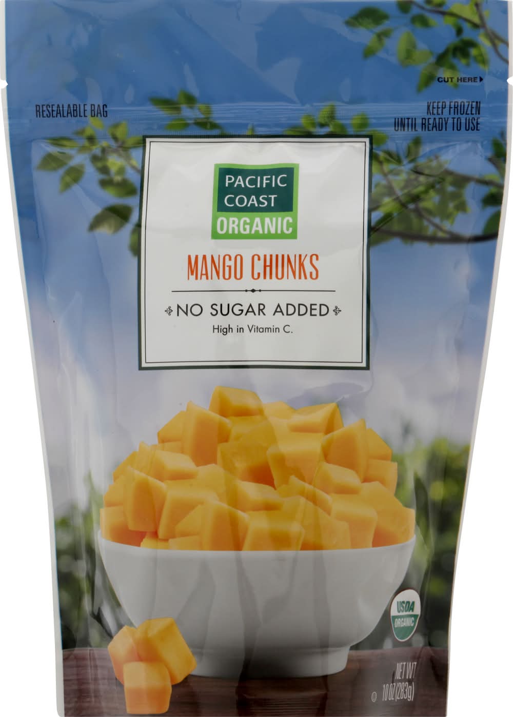 Pacific Coast Organic Mango Chunks (10 oz)