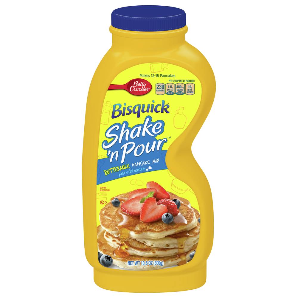 Betty Crocker Bisquick Shake 'N Pour Buttermilk Pancake Mix (10.6 oz)